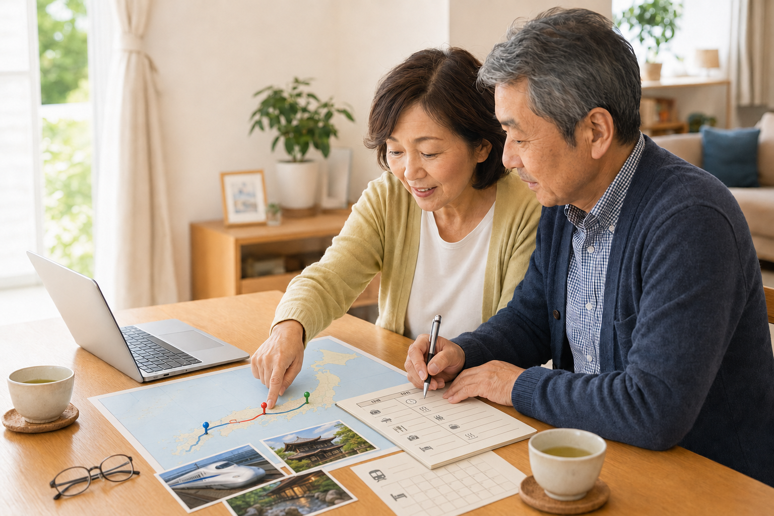 ChatGPTで旅行プランを作る方法｜60代向け無理のない旅程作り
